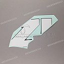 GSX-R Side Cowling Tape Set, Right Side Rear