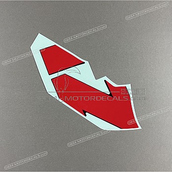 Side cowling decals set, right side