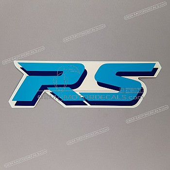 Front cowling decal