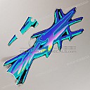 Side cowling decals set, right side