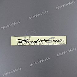 Side cowling decal