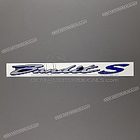SUZUKI Emblema Bandit carenatura laterale 68681-31F01-NW3