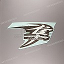 Naklejka z logo Hayabusa na owiewkę boczną, prawa strona