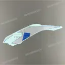 Side cowling decals set, right side