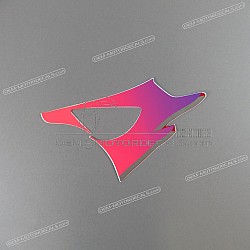 Front cowling decal, right side