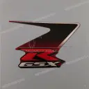 Graphisme GSX-R carénage latéral droit