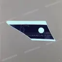 GSX-R 1 Million zijkuip sticker, rechtsonder