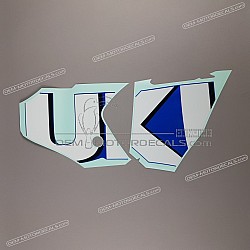 Side cowling decal, right side