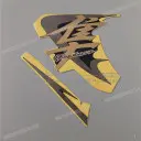Autocollant de flanc de carénage Hayabusa, côté gauche