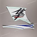 Side cowling Hayabusa graphic, left side