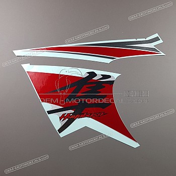 Side cowling decals set, left side