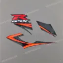 Sticker logo SUZUKI sabot moteur, côté gauche