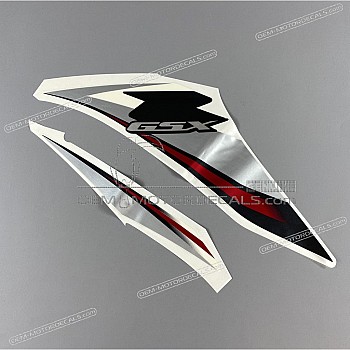 Side cowling decals set, left side