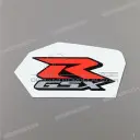 Emblema GSXR izquierdo para carenado, lado izquierdo