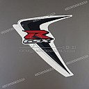 Graphisme de carénage latéral GSX-R, côté gauche