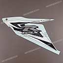 Side cowling GSX-R graphic, left side