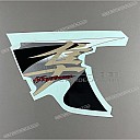 Side cowling Hayabusa decal, left side