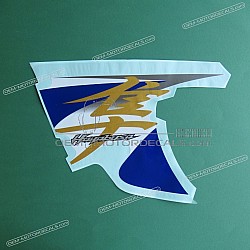 Side cowling decal, left side