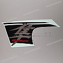 Zijpaneel sticker, linkerkant