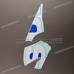 Side cowling decals set, left side