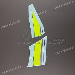 Side cowling decals set, left side