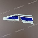 Side cowling GSX-R graphic, left side