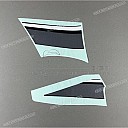 Side cowling decals set, left side