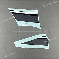 Side cowling decals set, left side