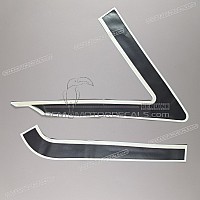 SUZUKI Zijpaneel stickers set, linkerkant 68695-20C11-3VW