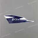 Left side cowling graphic tape
