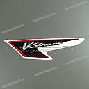 V-Strom side cowl graphic, left side