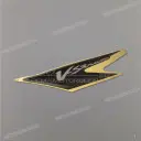 Autocollant de flanc de carénage V-STROM, côté gauche
