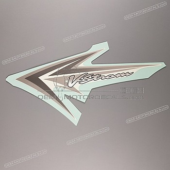 Side cowling decal, left side