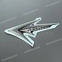 Side cowl graphic, left side