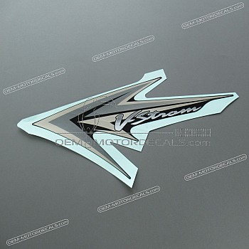 Side cowling decal, left side