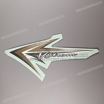 Side cowling decal, left side
