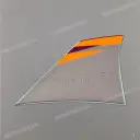 Autocollant de sabot moteur, côté gauche, arrière