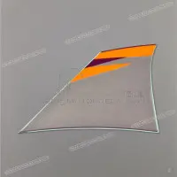 SUZUKI Untere Verkleidung Aufkleber, linke Seite, hinten 68695-31E00-D8N