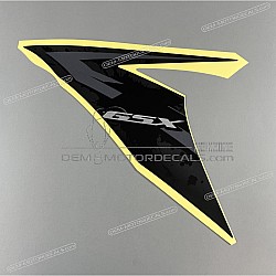 Side cowling decal, left side