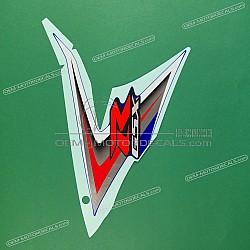 Side cowling decal, left side