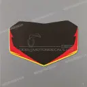 Decal voor voorste nummerplaat