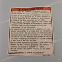 Autocollant d'avertissement côté droit, Français