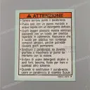 Voorzichtigheid label