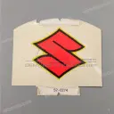 Voorspatbord Suzuki sticker