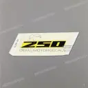 Achterspatbord sticker