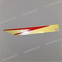TRIUMPH Pegatina para panel lateral, lado izquierdo T2301056