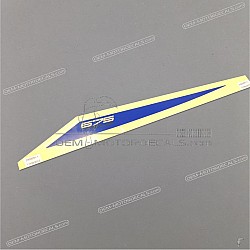 Autocollant carénage arrière queue, côté gauche