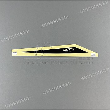 Heckverkleidung Aufkleber, Rechte Seite