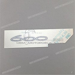 Heckverkleidung Aufkleber, Linke Seite