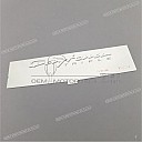 Zijpaneel sticker